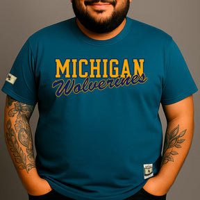 CAMISETA PLUS SIZE WOLVERINES