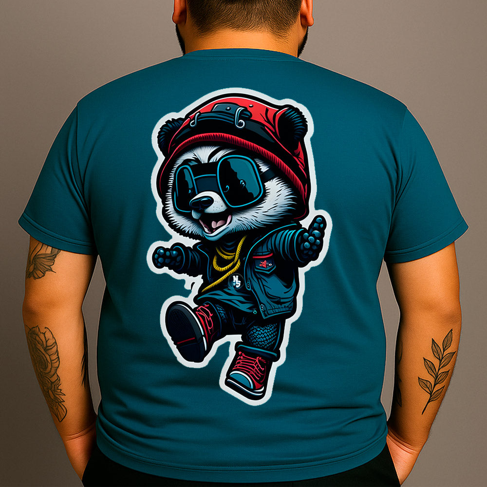 CAMISETA PLUS SIZE STREET URSO