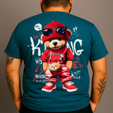 CAMISETA PLUS SIZE KING OCULOS