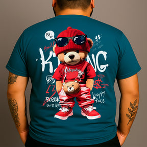 CAMISETA PLUS SIZE KING OCULOS