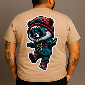 CAMISETA PLUS SIZE STREET URSO