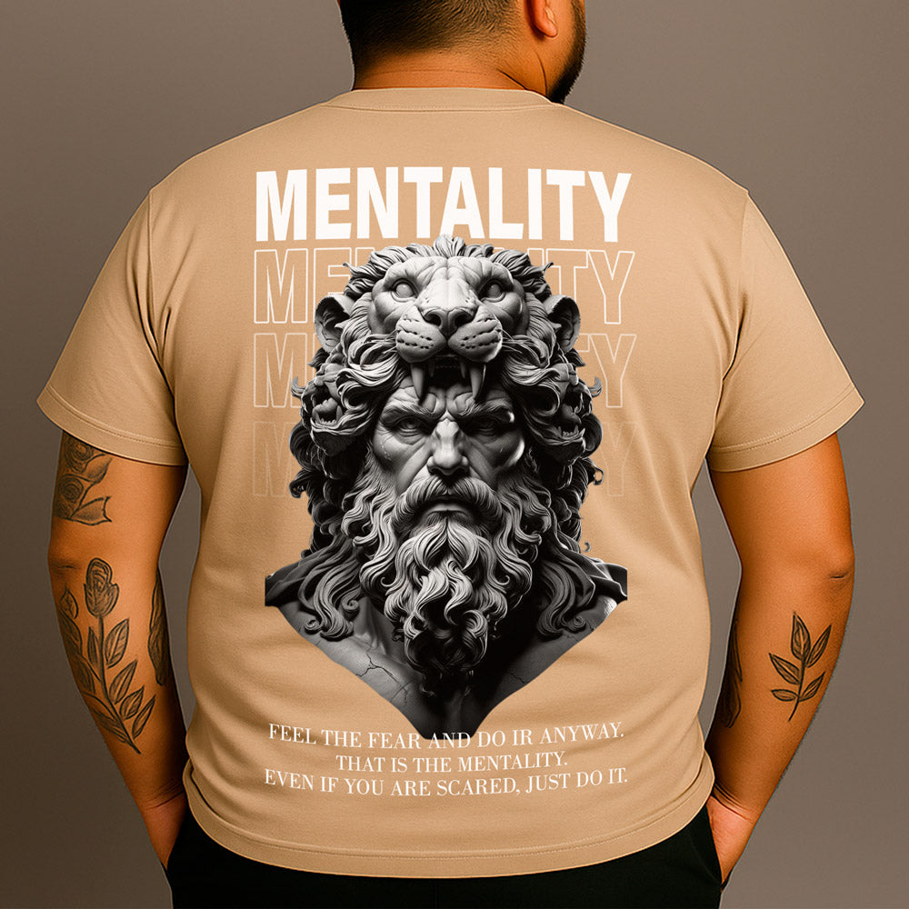 CAMISETA PLUS SIZE MENTALITY