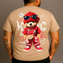 CAMISETA PLUS SIZE KING OCULOS
