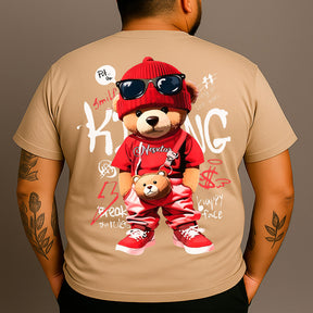 CAMISETA PLUS SIZE KING OCULOS