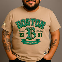 CAMISETA PLUS SIZE BOSTON 1991
