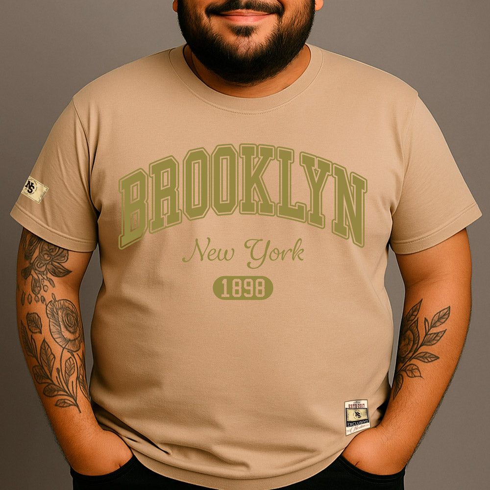 CAMISETA PLUS SIZE BROOKYN 1898