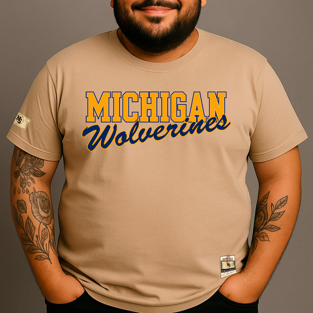 CAMISETA PLUS SIZE WOLVERINES