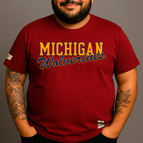 CAMISETA PLUS SIZE WOLVERINES