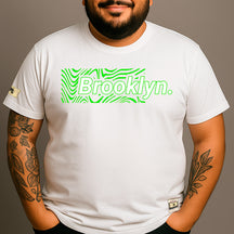 CAMISETA PLUS SIZE BROOKLYN GREEN