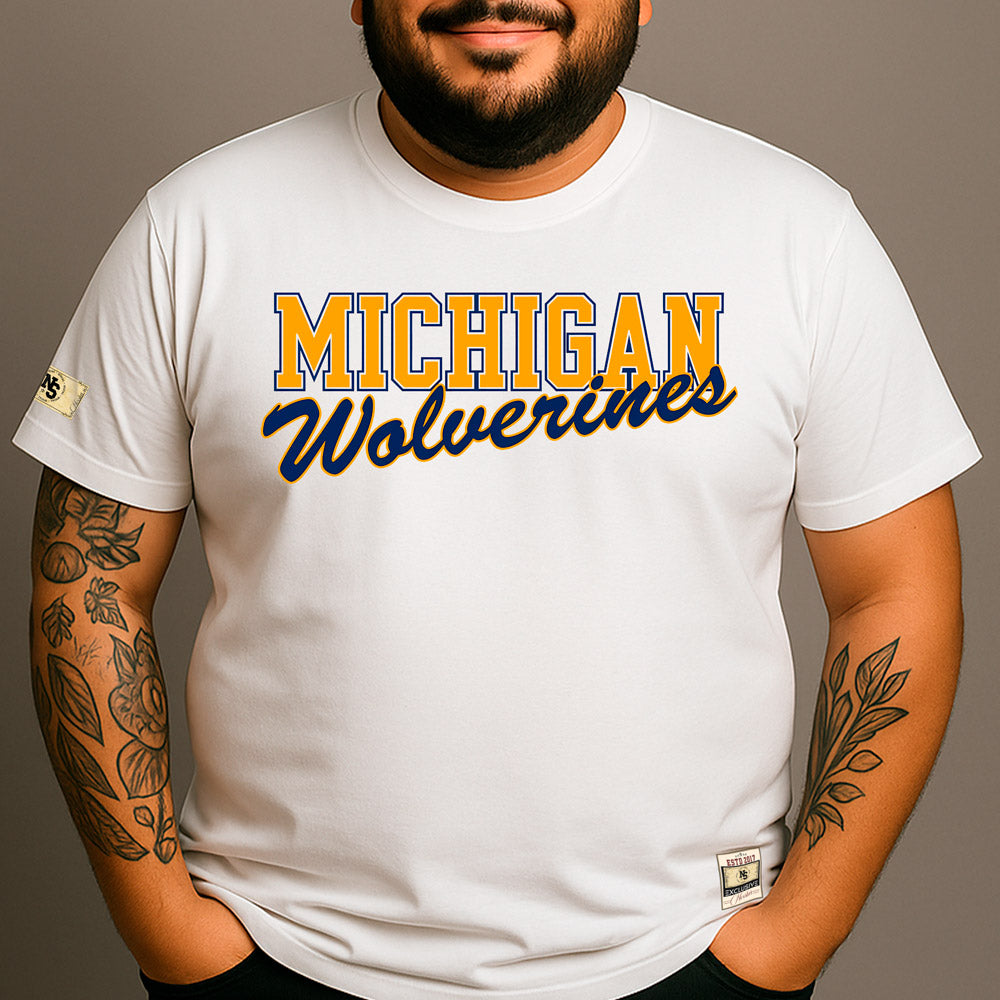 CAMISETA PLUS SIZE WOLVERINES