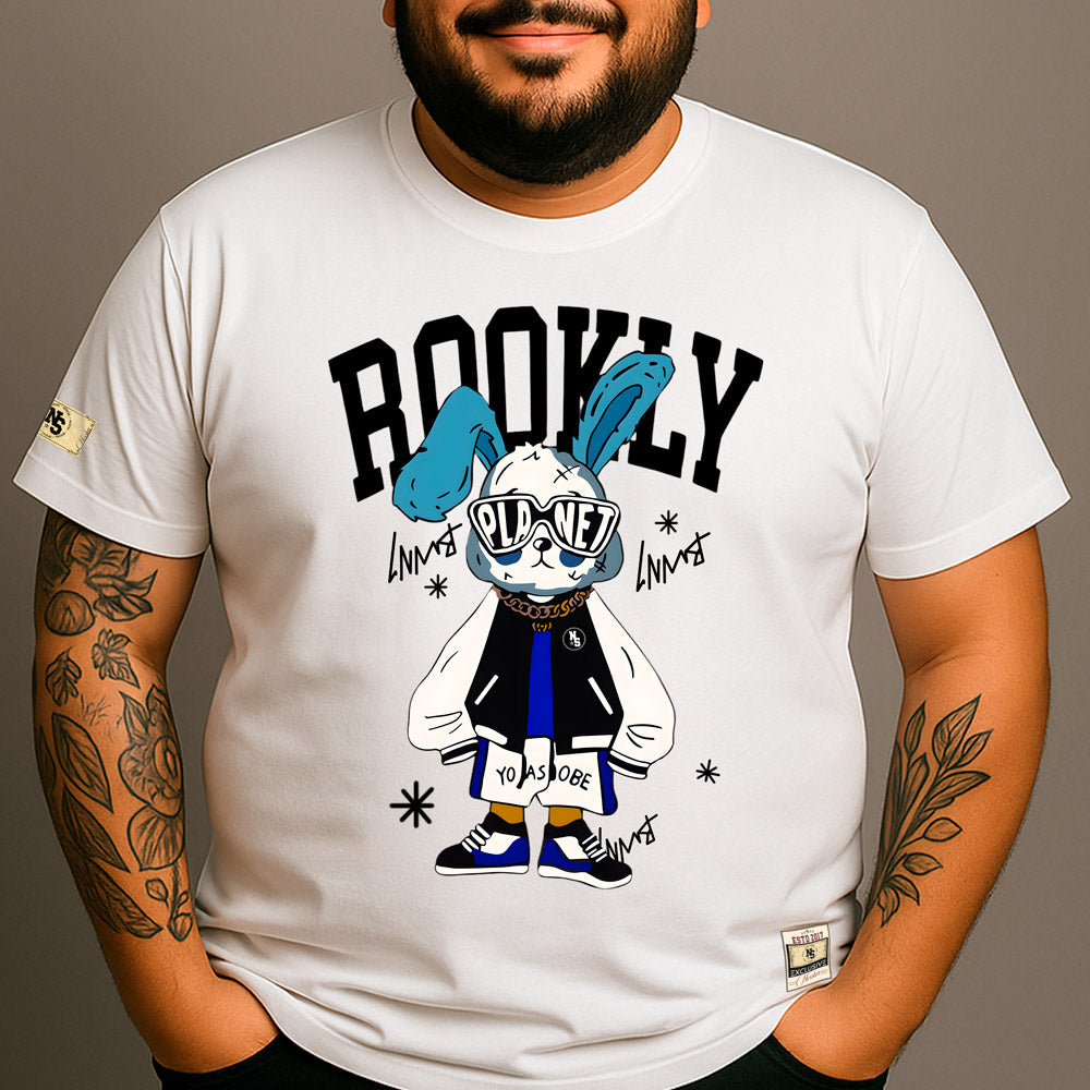 CAMISETA PLUS SIZE BOOKLY