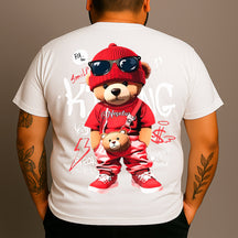 CAMISETA PLUS SIZE KING OCULOS