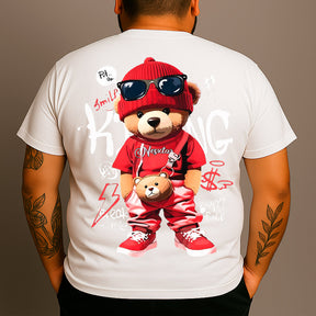CAMISETA PLUS SIZE KING OCULOS