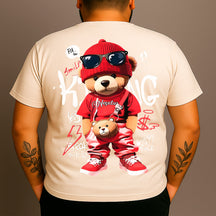 CAMISETA PLUS SIZE KING OCULOS