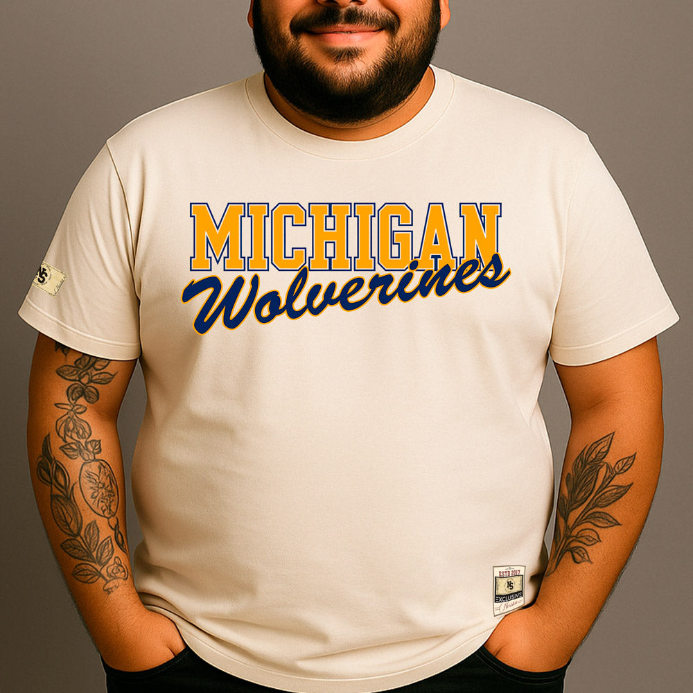 CAMISETA PLUS SIZE WOLVERINES