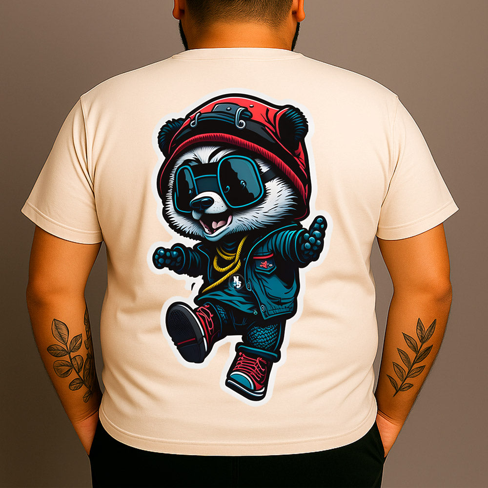 CAMISETA PLUS SIZE STREET URSO