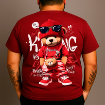 CAMISETA PLUS SIZE KING OCULOS