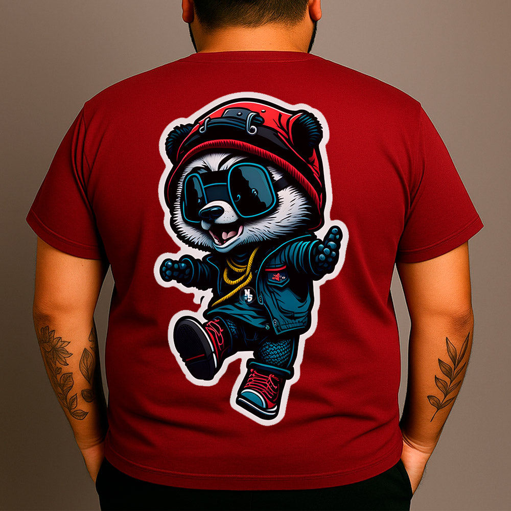 CAMISETA PLUS SIZE STREET URSO