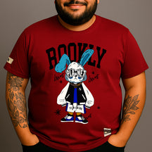 CAMISETA PLUS SIZE BOOKLY