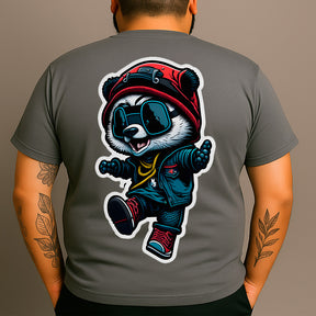 CAMISETA PLUS SIZE STREET URSO