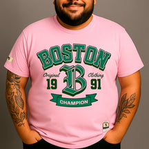 CAMISETA PLUS SIZE BOSTON 1991