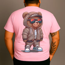 CAMISETA PLUS SIZE URSO OCLAO
