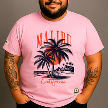 CAMISETA PLUS SIZE MALIBU COQUEIRO
