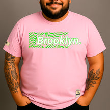 CAMISETA PLUS SIZE BROOKLYN GREEN