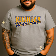 CAMISETA PLUS SIZE WOLVERINES