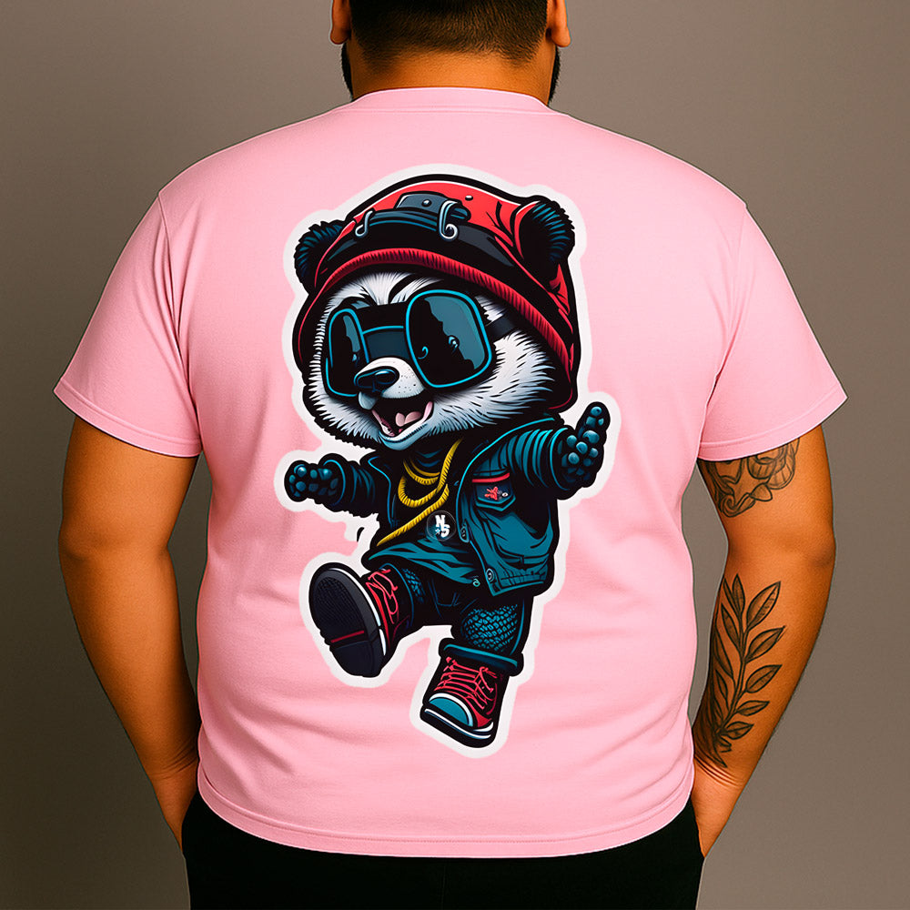 CAMISETA PLUS SIZE STREET URSO
