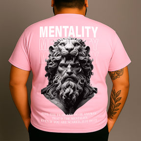 CAMISETA PLUS SIZE MENTALITY