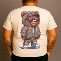 CAMISETA PLUS SIZE URSO OCLAO