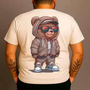 CAMISETA PLUS SIZE URSO OCLAO