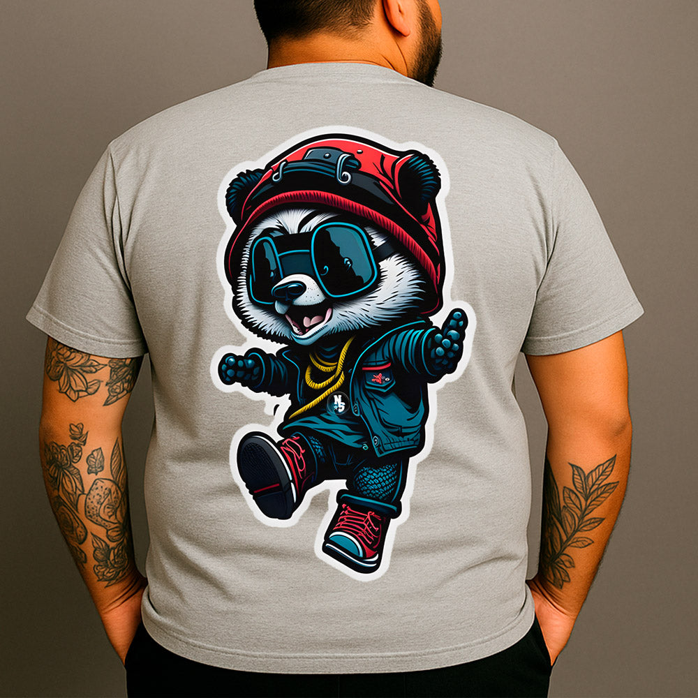 CAMISETA PLUS SIZE STREET URSO