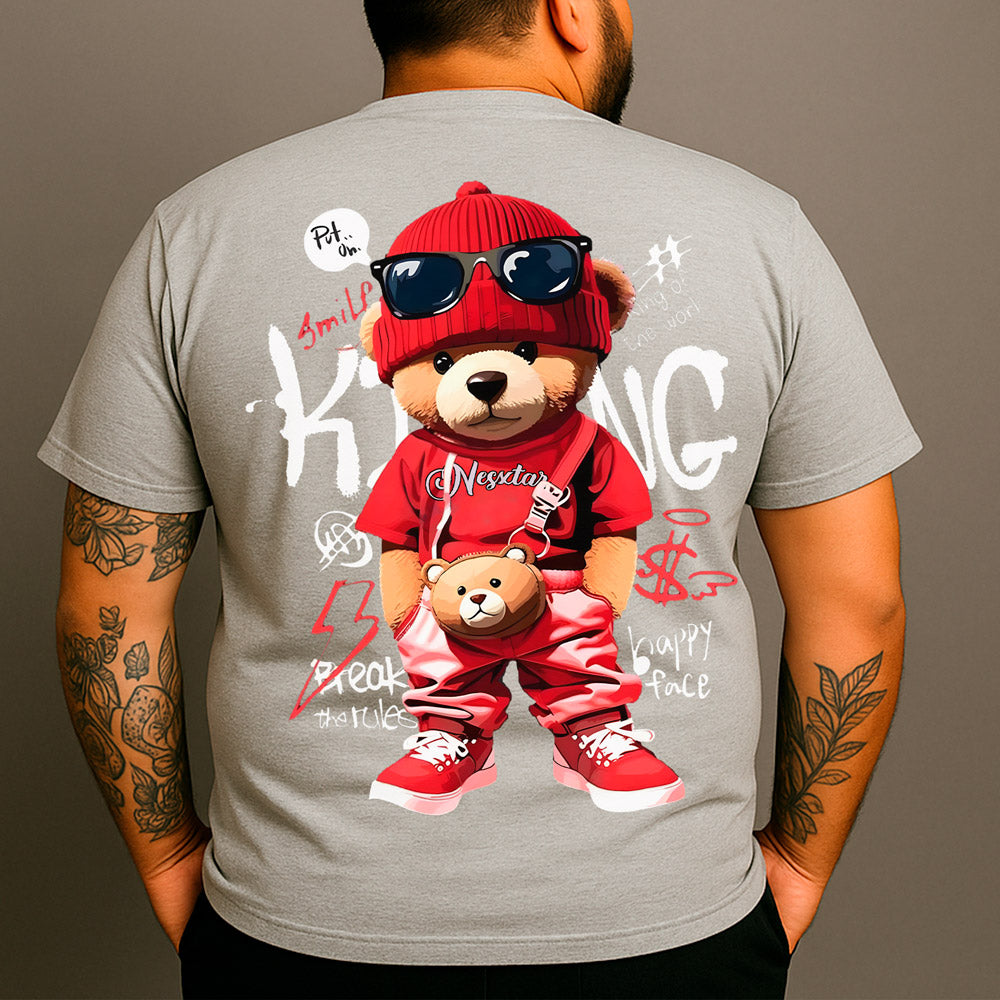 CAMISETA PLUS SIZE KING OCULOS
