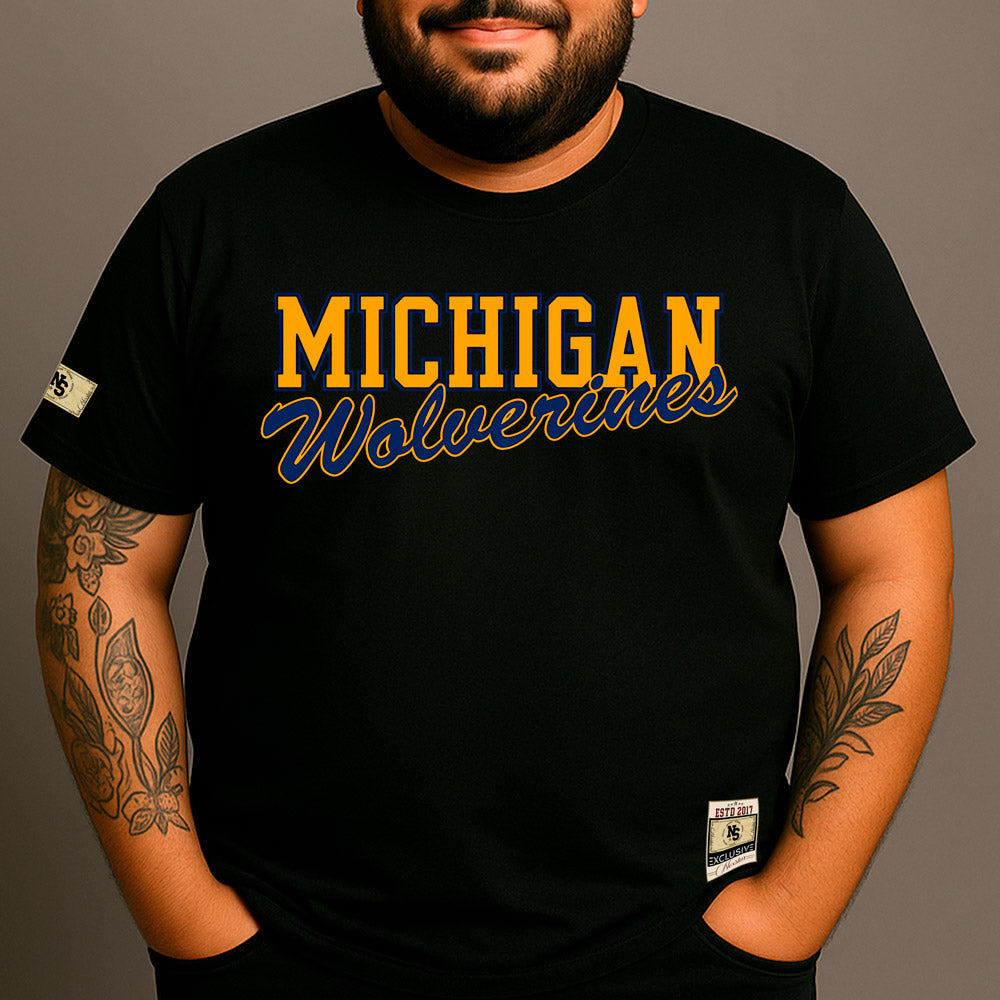 CAMISETA PLUS SIZE WOLVERINES