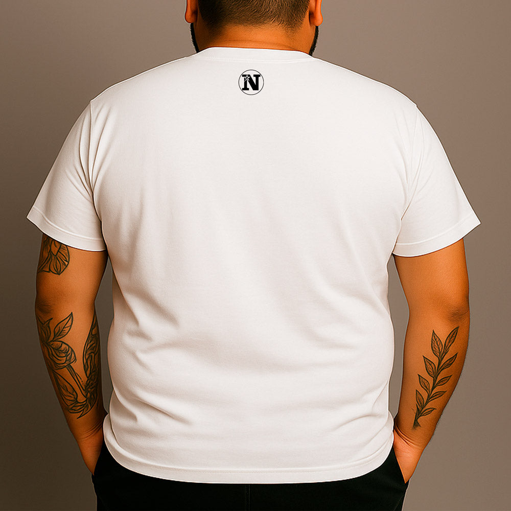 CAMISETA PLUS SIZE BOOKLY
