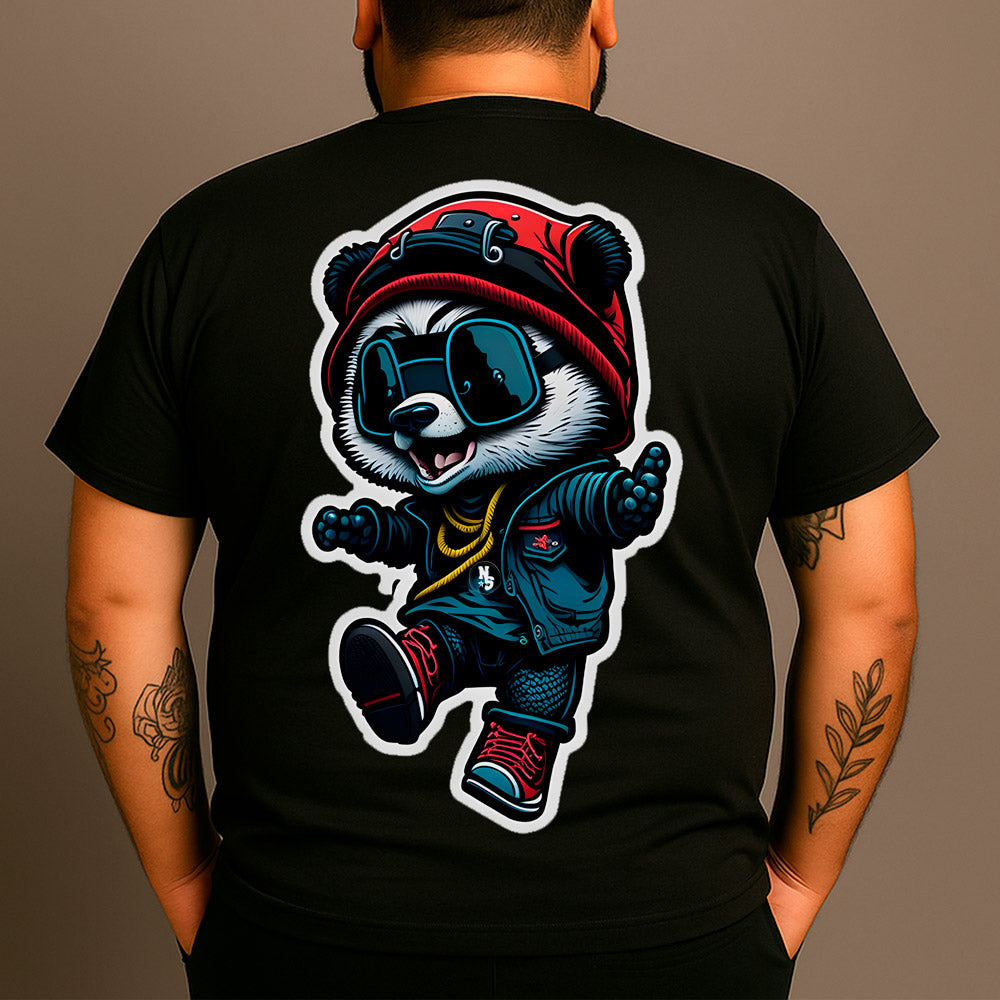 CAMISETA PLUS SIZE STREET URSO