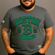 CAMISETA PLUS SIZE BOSTON 1991