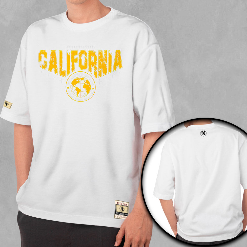 CAMISETA OVERSIZED CALIFORNIA YELOW