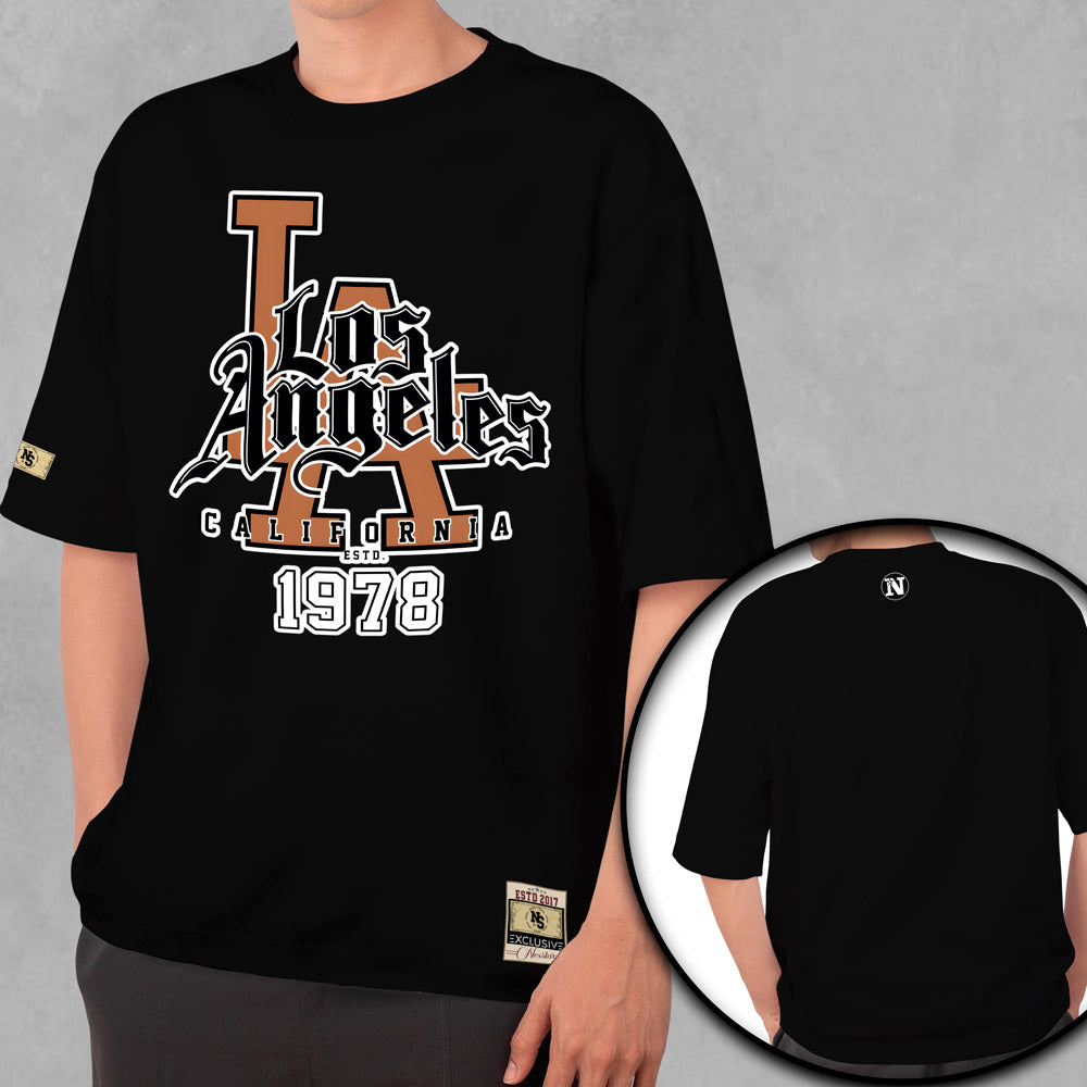 CAMISETA OVERSIZED LOS ANGELES 100