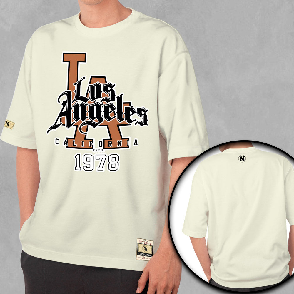 CAMISETA OVERSIZED LOS ANGELES 100