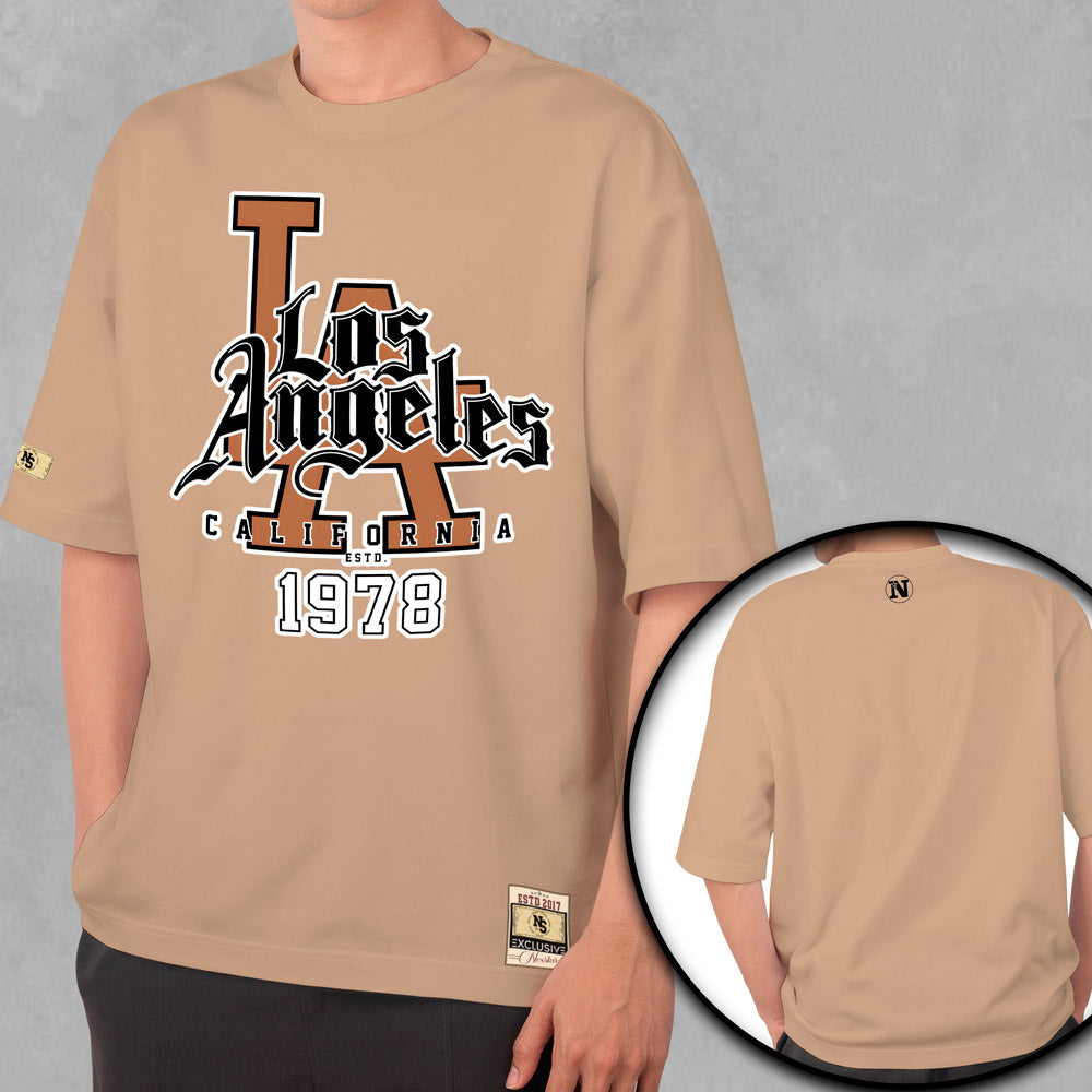 CAMISETA OVERSIZED LOS ANGELES 100