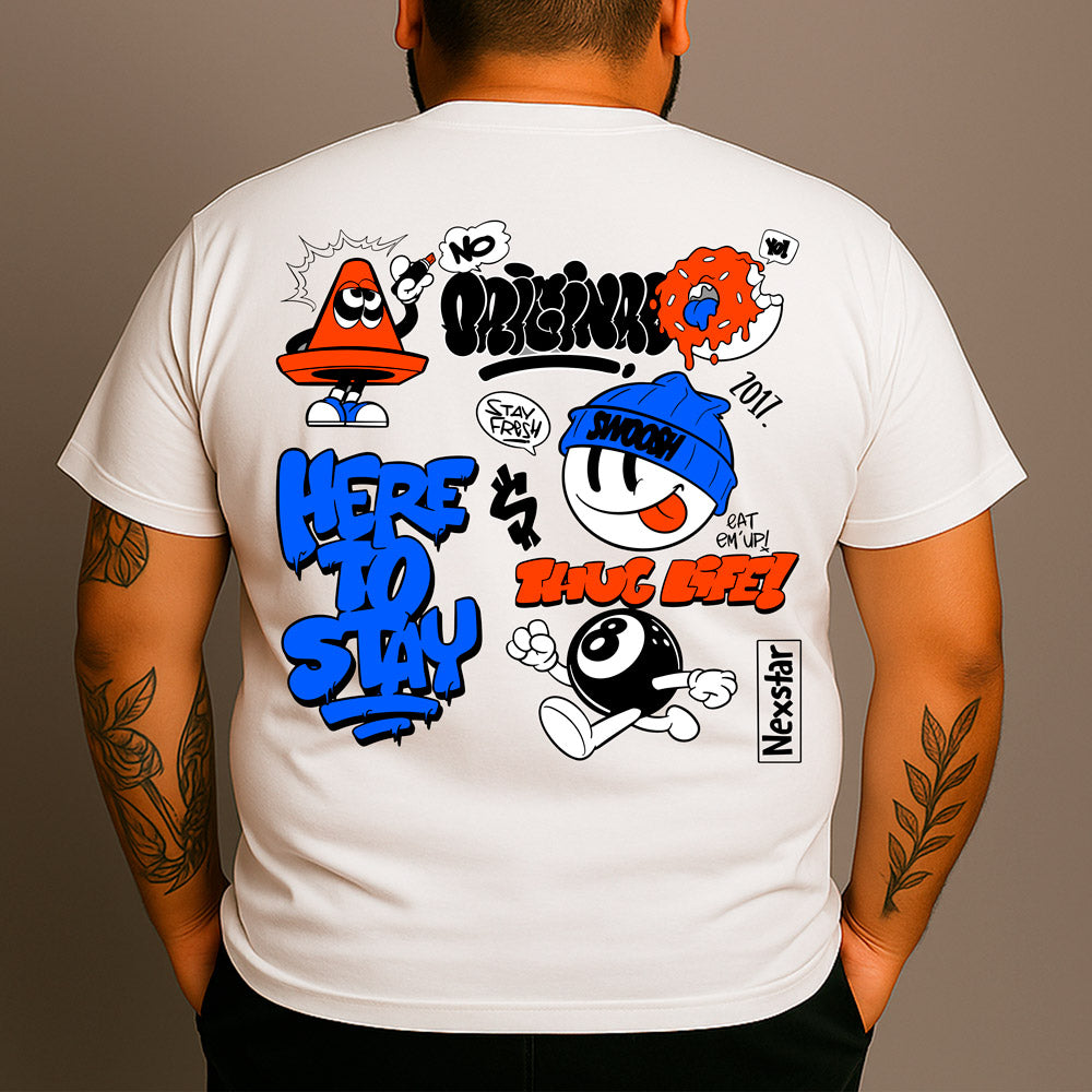 CAMISETA PLUS SIZE STAY
