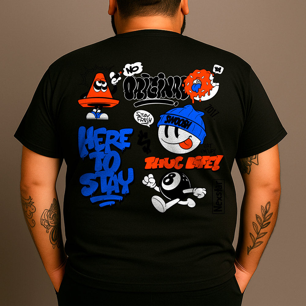 CAMISETA PLUS SIZE STAY