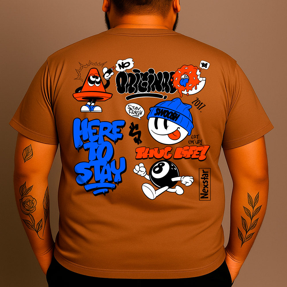CAMISETA PLUS SIZE STAY