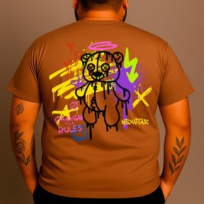 CAMISETA PLUS SIZE RULES-THE