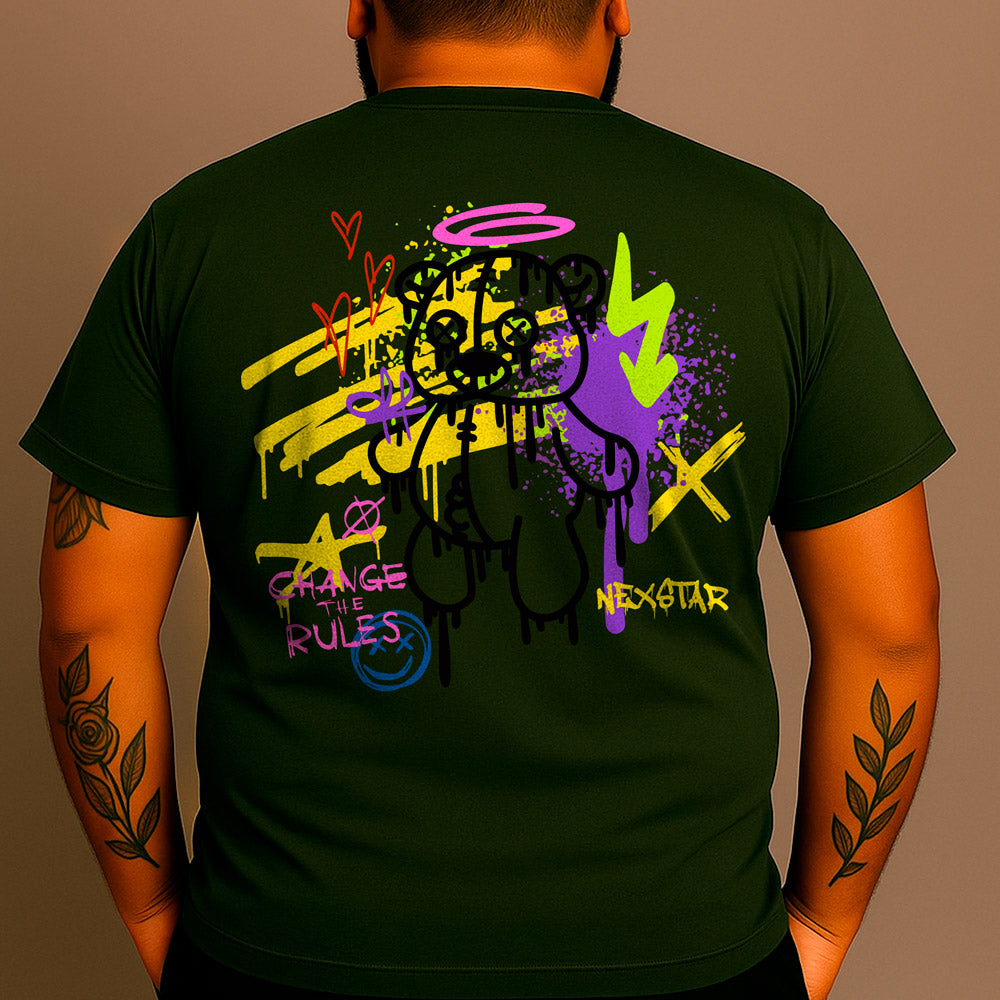 CAMISETA PLUS SIZE RULES-THE