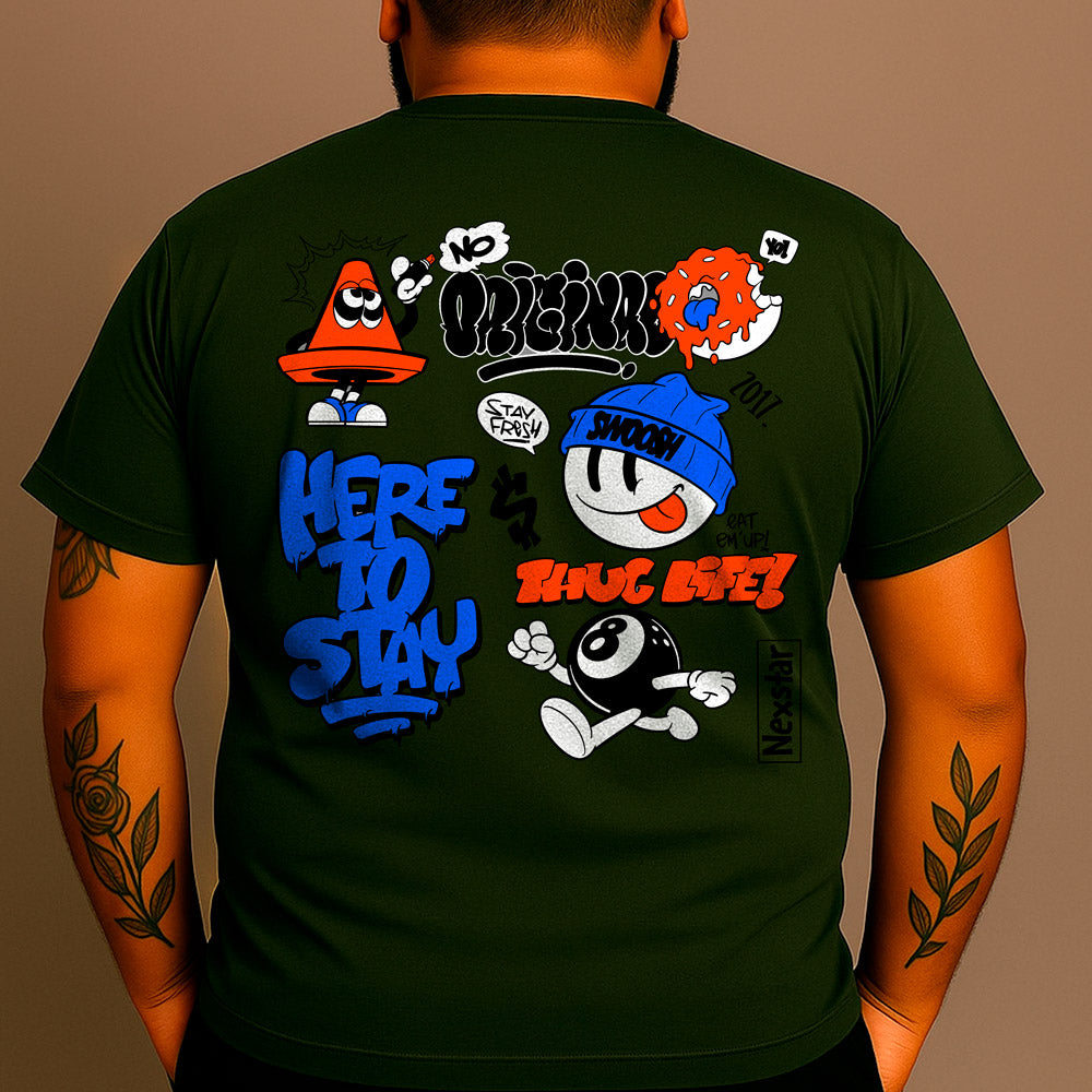 CAMISETA PLUS SIZE STAY