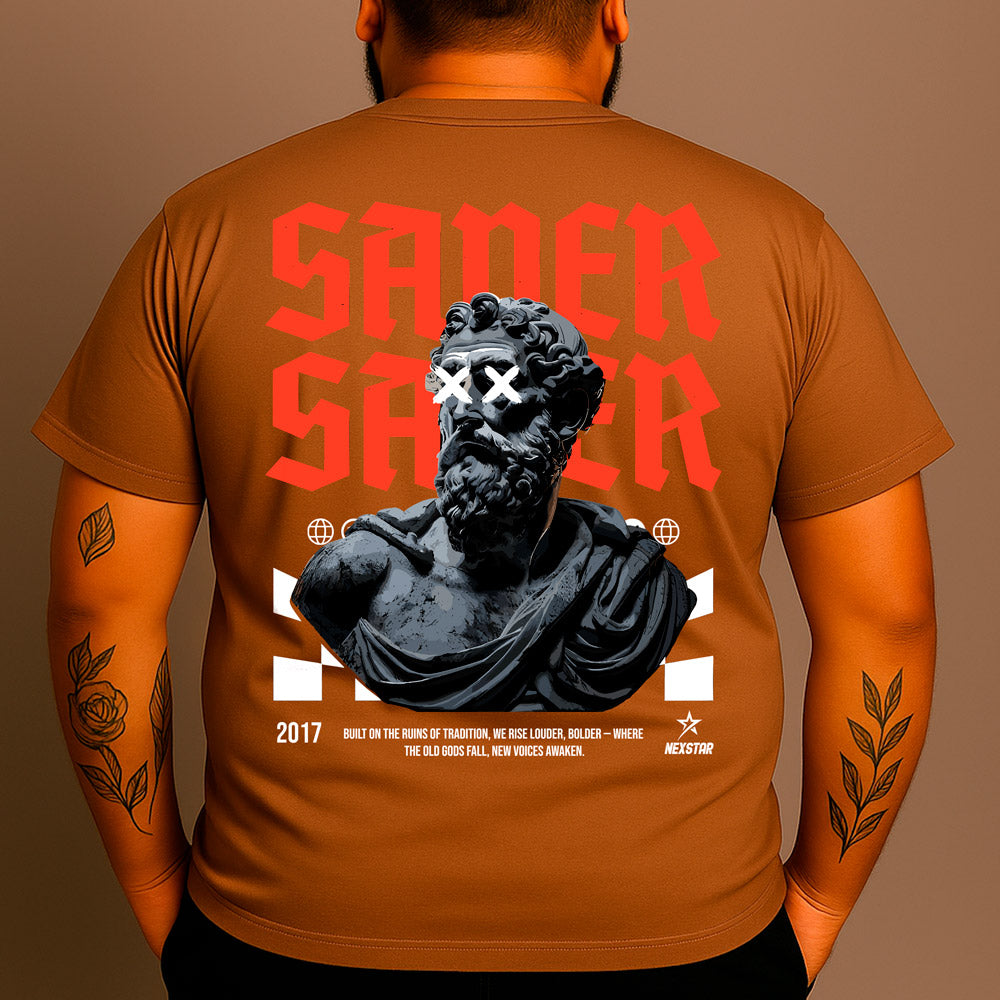 CAMISETA PLUS SIZE SANER